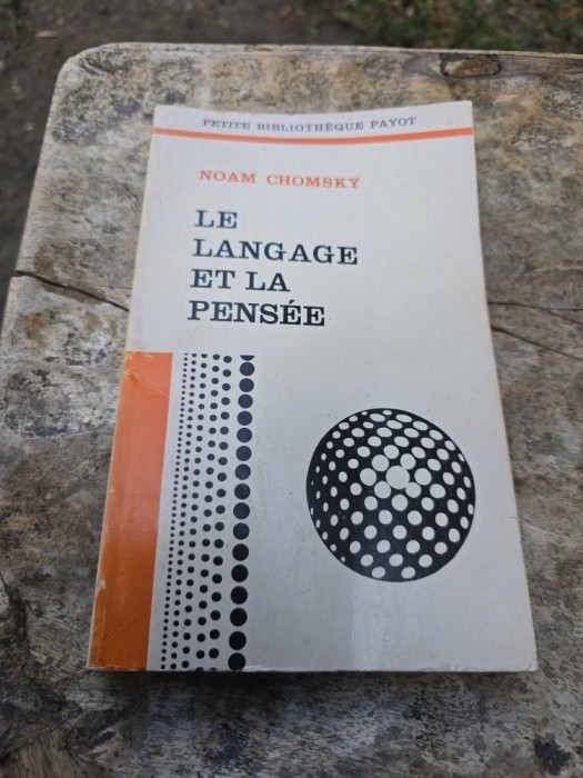 Le langage et la pens&eacute;e - Noam Chomsky