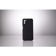 Husa Xiaomi Pocophone M3 Spacer, negru, grosime 2mm, material flexibil silicon + interior cu microfibra &quot;SSPPC-XI-PC-M3-SLK&quot;