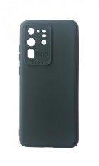 Husa telefon compatibila cu Samsung Galaxy S20 Ultra, S20 Ultra 5G, Verde, Cu interior de catifea, 263HT