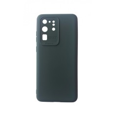 Husa telefon compatibila cu Samsung Galaxy S20 Ultra, S20 Ultra 5G, Verde, Cu interior de catifea, 263HT