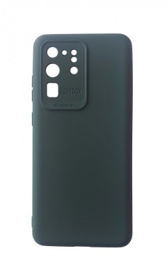 Husa telefon compatibila cu Samsung Galaxy S20 Ultra, S20 Ultra 5G, Verde, Cu interior de catifea, 263HT foto