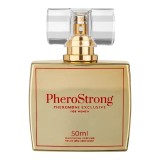 Parfum cu feromoni PHEROSTRONG Exclusive For Women, pentru femei, note de coacăze negre, iris și praline, 50 ml