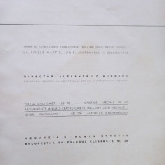 Arta si tehnica grafica - Buletinul Imprimeriilor statului (1938)