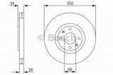 Disc frana CITROEN C4 Picasso I (UD) (2007 - 2013) BOSCH 0 986 479 288