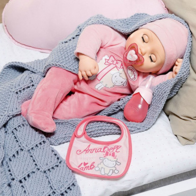 Baby Annabell - Papusa interactiva corp moale, 43 cm foto