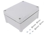 Carcasă Universală ABS Gri IP65 163x201x98mm