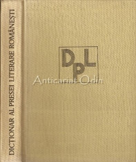 Dictionar Al Presei Literare Romanesti (1790-1982) - I. Hangiu foto