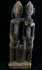 Casca ceremoniala africana Yoruba foto