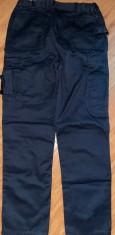 Pantaloni negri de munca cu multe buzunare Barbati/Baieti masura M foto