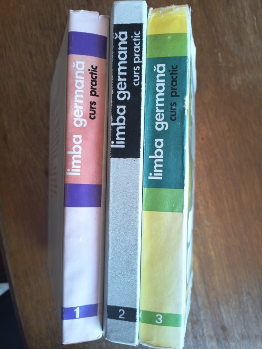 Curs Practic de Limba Germana, 3 vol. - Jean Livescu / R5P1S