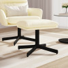 VidaXL Taburet, crem, 60x60x36 cm, piele ecologică 341638