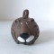 Figurina ceramica, leu, realizat manual, 6cm lungime x 5cm latime x 5cm inaltime