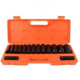 Trusa 15 Tubulare hexagonale de Impact 1/2&quot;