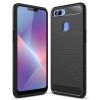 Husa Telefon Oppo A12, OEM Carbon, TPU, Neagra