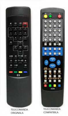 Telecomanda compatibila TV NEI E5 IR513 (69) foto