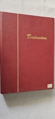 CLASOR CU TIMBRE NESTAMPILATE , ARE 20 DE FILE/40 PAGINI .MARIME CLASOR 23 X 31 CM