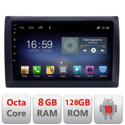 Navigatie Fiat Stilo F-stilo Octa Core cu Android Radio Bluetooth Internet GPS WIFI DSP 8+128GB 4G CarStore Technology foto