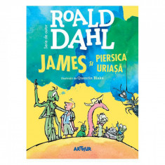 James si piersica uriasa, Roald Dahl foto