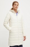 Puma geaca femei, culoarea alb, de iarna