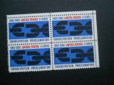 SUA BLOC DE 4 NESTAMPILAT MNH