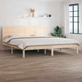 Cadru de pat Super King, 180x200 cm, lemn masiv GartenMobel Dekor, vidaXL