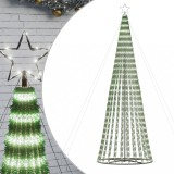 Cumpara ieftin Pom de Craciun LED 688 LED-uri Alb Rece 300 cm