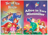 2 Povești: Scufița Roșie și Alice &icirc;n Țara Minunilor - Hardcover - *** - Girasol