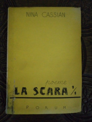 LA SCARA, POEME de NINA CASSIAN foto