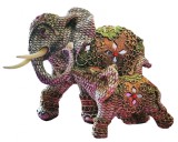 Elafenat decorativ cu puiut, 22 cm, 576E