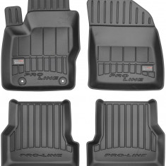 Set Covorase Auto Cauciuc Negro Ford Focus 2 2004-2012 Pro Line Tip Tavita 3D 3D407282