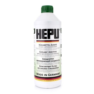 Antigel concentrat HEPU Tip D Verde 1.5 L P999-GRN foto