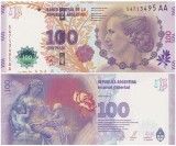 Argentina 2016 - 100 pesos, necirculata