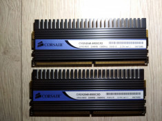 Corsair DHX 4GB DDr2 1066 PC2-8500 Dual2*2GB Gaming CM2X2048-8500C5D ver1.1 foto