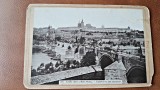 Fotografie pe carton, Mala Strana Cehia, perioada interbelica