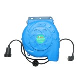 Rola prelungitor electric retractabila automata 10 m cu priza Schuko 16A
