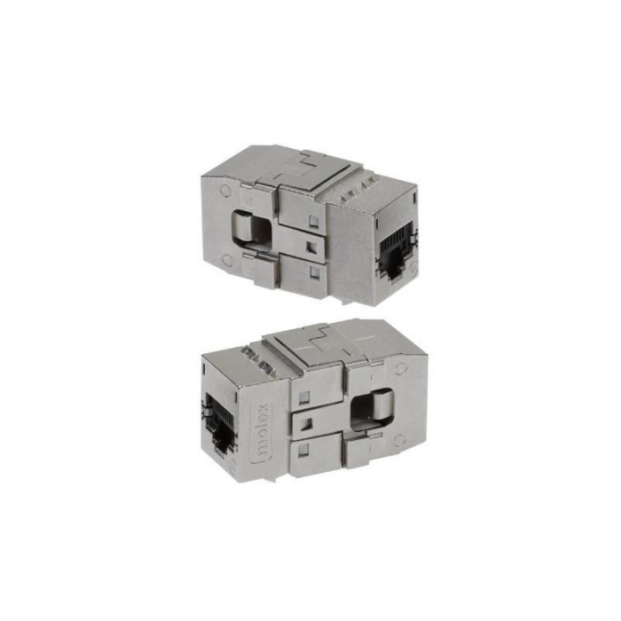 Conector Tool-less Keystone, 1xRJ45 STP cat.6A PowerCat - Molex &quot;KSJ-00079&quot;
