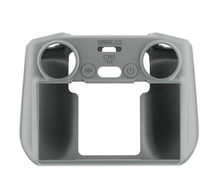 Protectie silicon, STARTRC pentru telecomanda DJI RC 2, antipraf si antisoc, gri