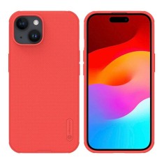 Husa pentru iPhone 15, Nillkin Super Frosted Shield Pro, Red