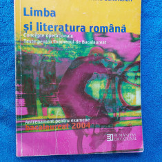 LIMBA SI LITERATURA ROMANA CONCEPTE OPERATIONALE TESTE BACALAUREAT SAMIHAIAN