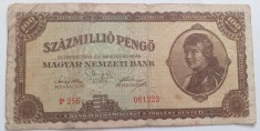 Ungaria , 100.000.000 Pengo 1946