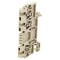 Conector terminal șine 1.5mm&sup2; 3 borne bej