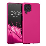 Husa Kwmobile pentru Samsung Galaxy M53 5G, Silicon, Roz, 57954.65