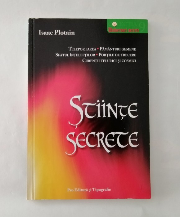 Stiinte secrete, Isaac Plotain, 2006