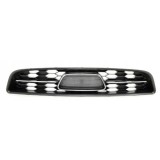 Grila radiator Ford Mustang, 02.2013-2015, Cu Element Cromat, Pentru Echipare Pony Package, DR3Z-8200-AD