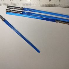 bnk jc Star Wars - lot 4 sabii laser pentru figurine - albastru inchis
