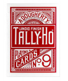 Carti de joc - Tally-Ho Original Fan Back, Red | Bicycle