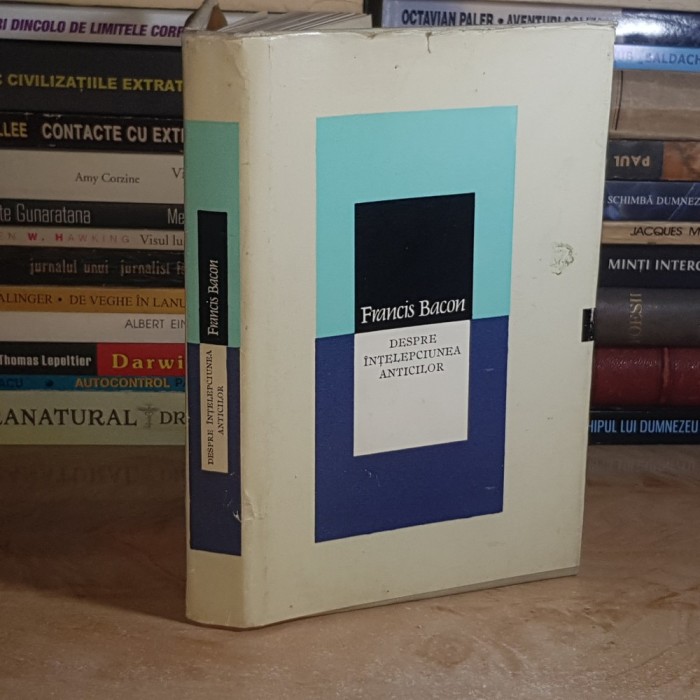 FRANCIS BACON - DESPRE INTELEPCIUNEA ANTICILOR , 1976 ( CARTONATA ) *