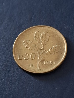 20 lire 1981 foto
