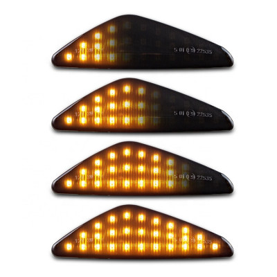 Lampi LED semnalizare dinamica compatibila BMW X3, X5, X6 foto