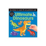First Sticker Art: Dinosaur Pals: Use Stickers to Create 20 Cute Dinosaurs